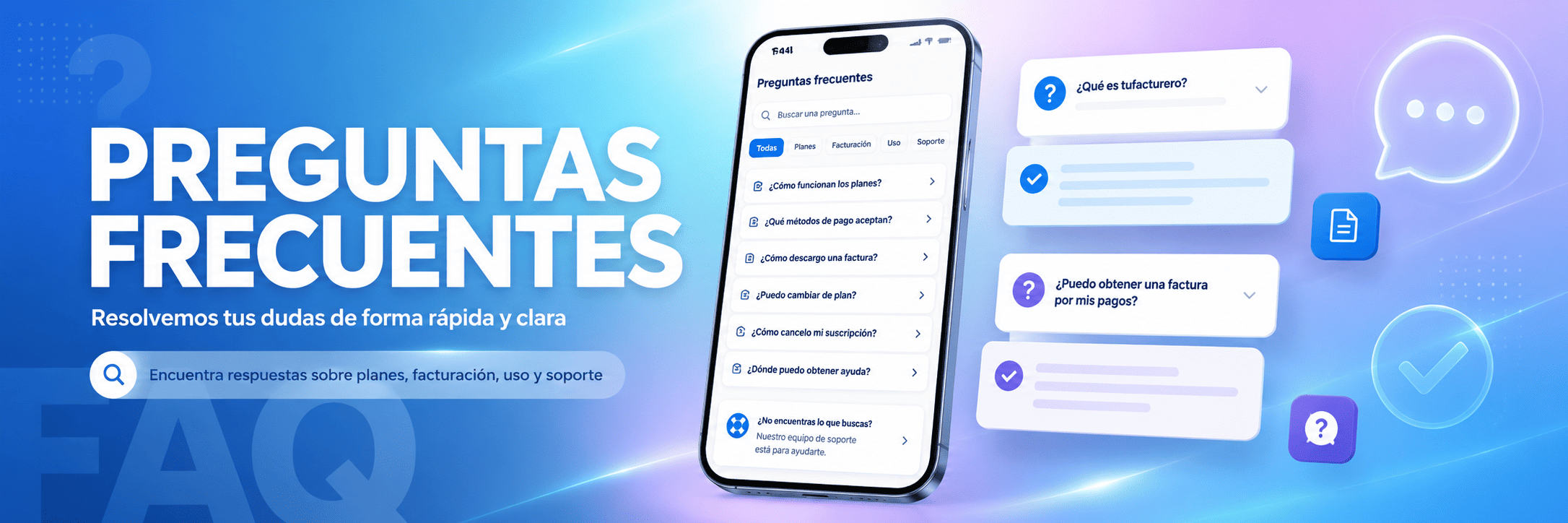 preguntas frecuentes